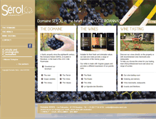 Tablet Screenshot of domaine-serol.com